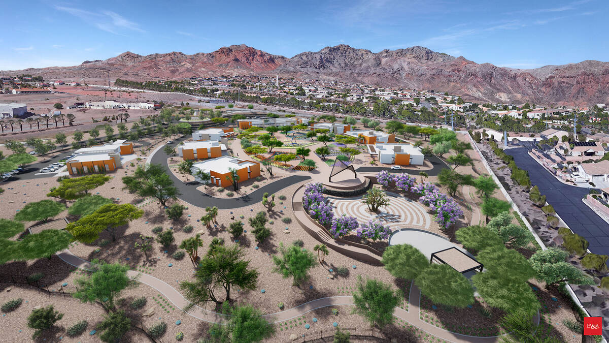 Courtesy St. Jude’s Ranch For Children This artist rendering is an aerial view of what the H ...