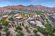 Courtesy St. Jude’s Ranch For Children This artist rendering is an aerial view of what the H ...