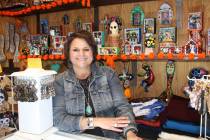 Ron Eland/Boulder City Review Angelica Gomez Moorhead inside her family's store, Western and Me ...