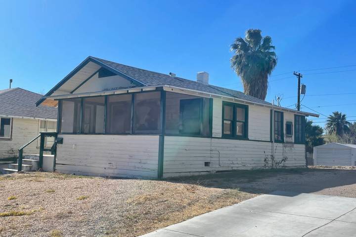 Bill Evans/Boulder City Review This house on Avenue C is slated to be the host location for a w ...