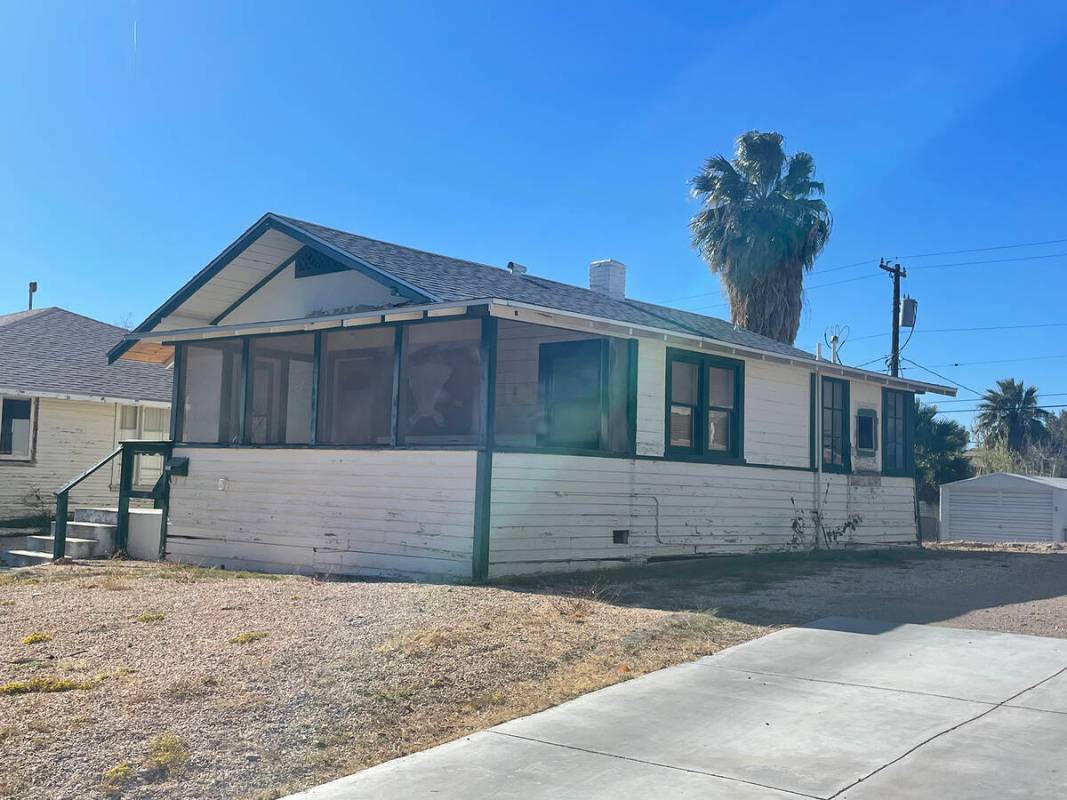 Bill Evans/Boulder City Review This house on Avenue C is slated to be the host location for a w ...