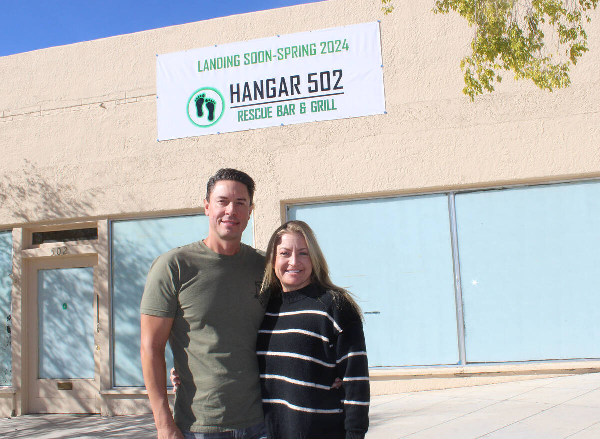 Ron Eland/Boulder City Review James and Becky Hughes have big plans in store for the building a ...