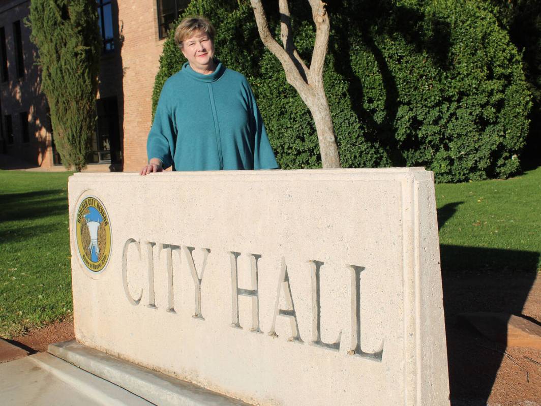 Ron Eland/Boulder City Review Susan Danielewicz is retiring from the city after more than three ...