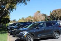 Ron Eland/Boulder City Review One of the public parking areas near the Boulder City Police Depa ...