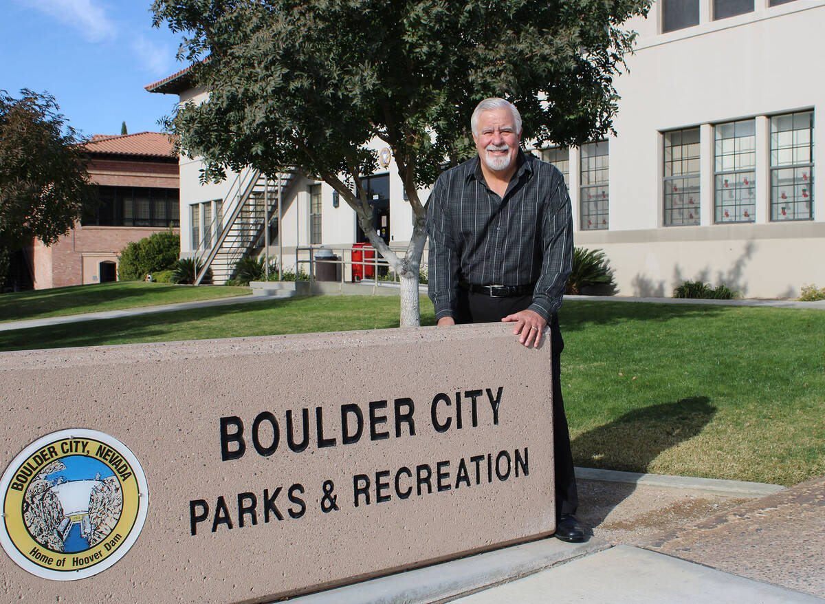 Ron Eland/Boulder City Review After 46 years with the Boulder City Parks and Recreation Departm ...