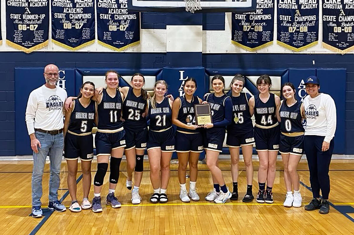 Photo Courtesy Bridget Martorano Boulder City High School girls’ basketball finished as runne ...