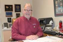 Ron Eland/Boulder City Review Doug Scheppmann, who in March will celebrate his 40th year as a S ...