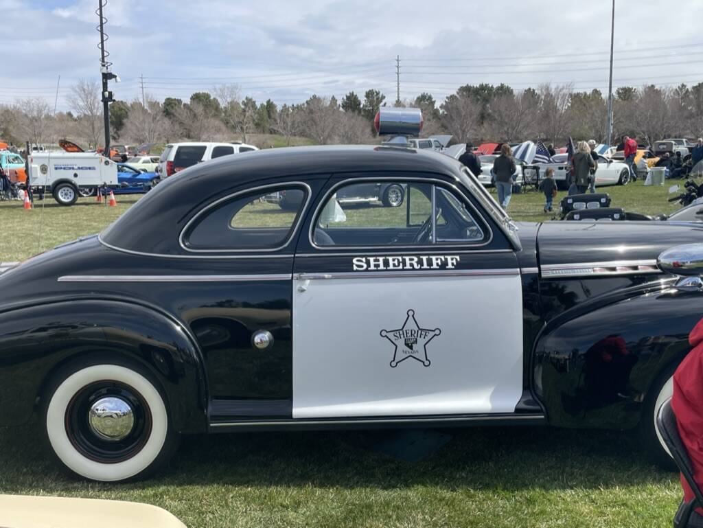 Bill Evans/Boulder City Review This year’s annual Injured Police Officer’s Fund car show i ...