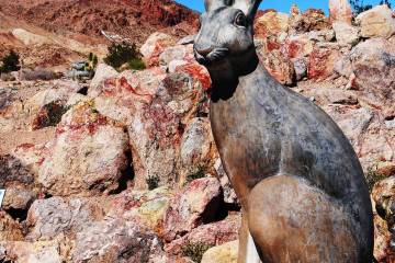 Ron Eland/Boulder City Review The BC, seen here in the distance from Bootleg Canyon Park, will ...