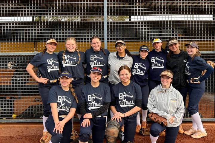Photo courtesy Angelica Moorhead The Boulder City girls softball team looks to continue their w ...