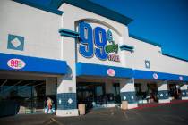 The 99 Cents Only store on 1200 S. Decatur Blvd. in Las Vegas. (Las Vegas Review-Journal)