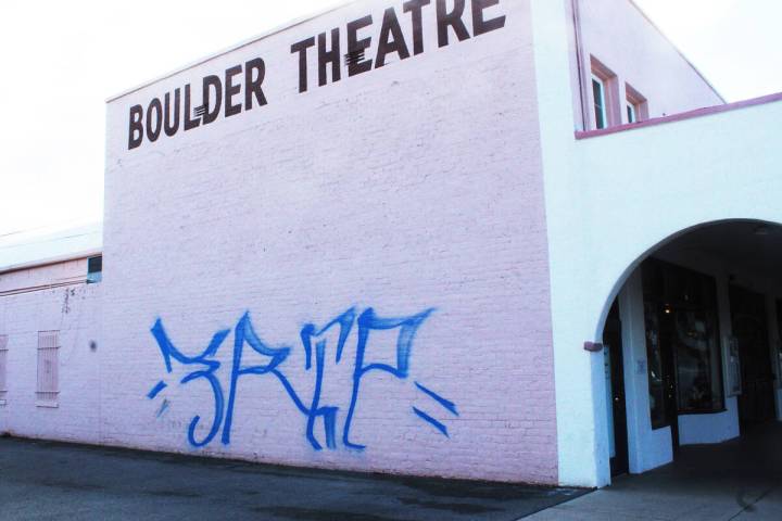 Ron Eland/Boulder City Review The historic Boulder City Theatre was one of several locations ta ...