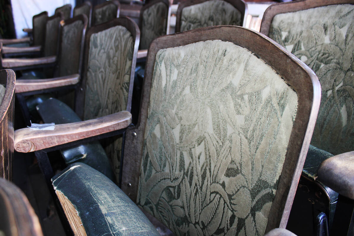 It’s believed that while these seats are original to the theater, which opened in 1932, they ...