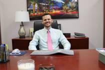 Ron Eland/Boulder City Review Taylour Tedder’s last day as city manager of Boulder City was ...