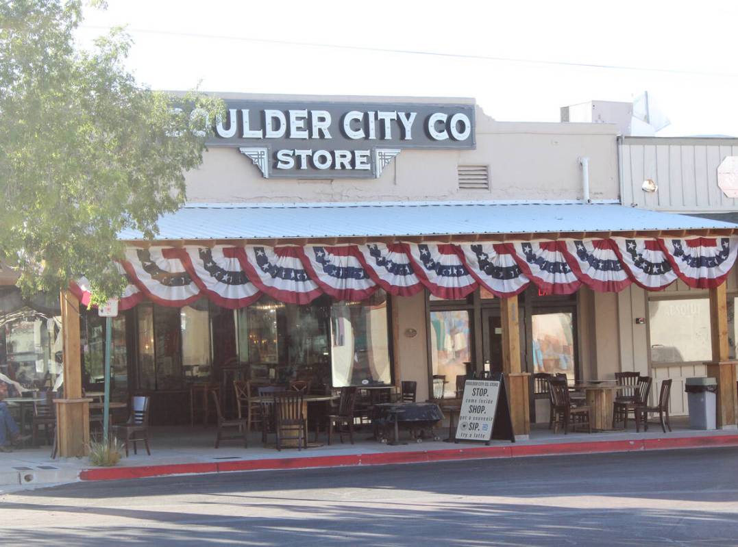 Ron Eland/Boulder City Review Boulder City Company Store and its owner, Tara Bertoli, received ...