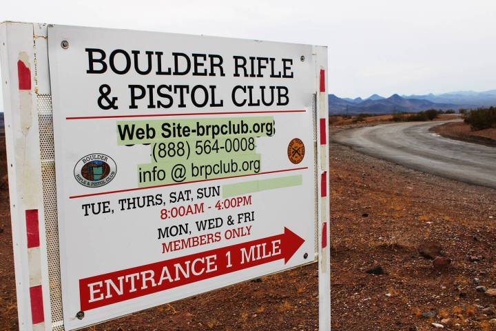 Ron Eland/Boulder City Review The city council voted to renew the Boulder Rifle and Pistol Club ...