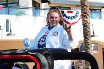 Ron Eland/Boulder City Review Lexi Lagan, a 2011 BCHS graduate, was this year’s grand marshal ...