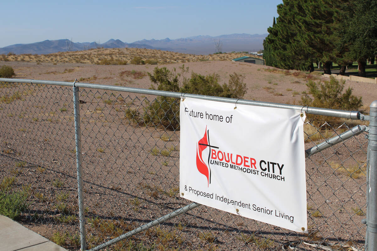 Ron Eland/Boulder City Review The Boulder City United Methodist Church was seeking a master pla ...