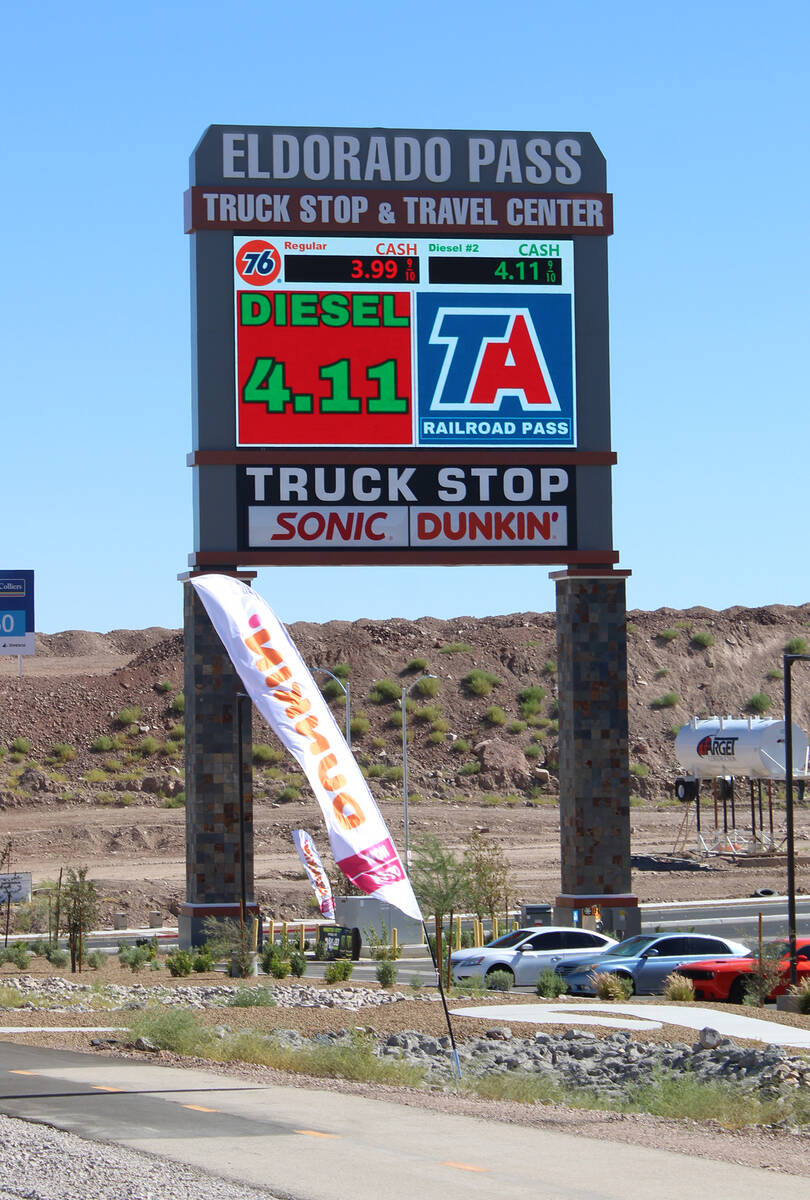 Ron Eland/Boulder City Review It’s anticipated that the travel center next to Railroad Pass C ...