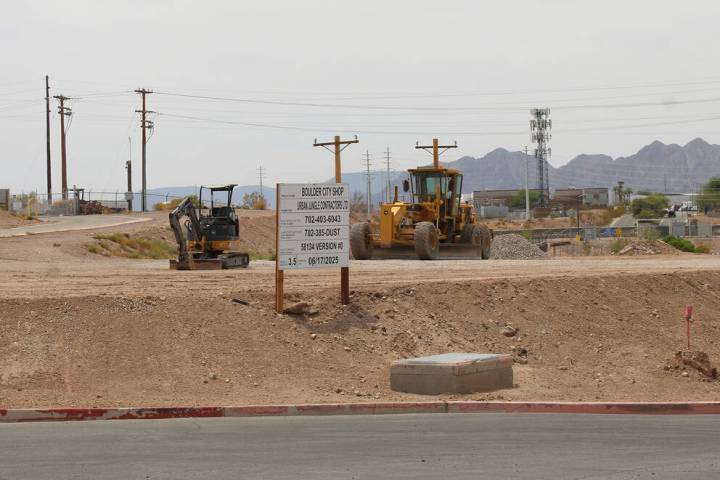 Ron Eland/Boulder City Review The northern edge of the property that houses the Boulder City Sh ...