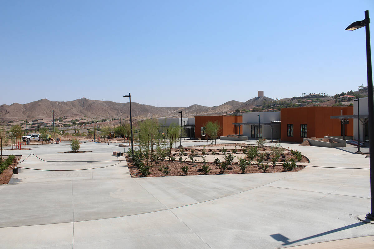 Ron Eland/Boulder City Review A portion of the residential homes, which will house students at ...