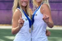 Photo courtesy Lisa Morris Seniors Chayce Larson and Madeline Morris celebrate winning the 3A ...