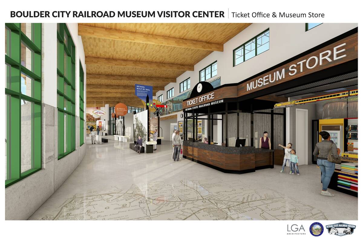 Courtesy rendering Rendering view of the inside of the planned museum facility.