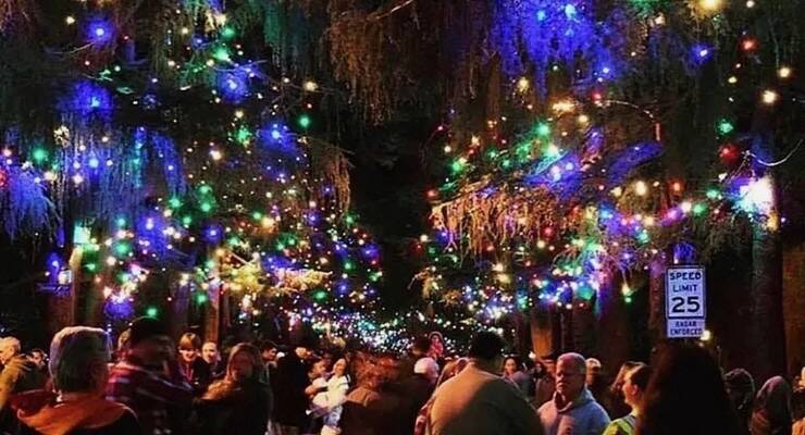 Christmas Tree Lane in 2022.