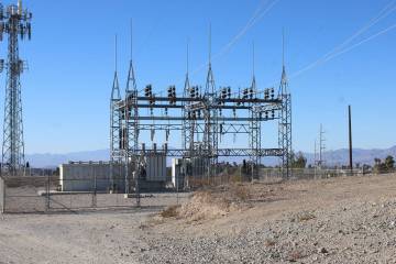 Ron Eland/Boulder City Review Substation 3 as it currently exists.