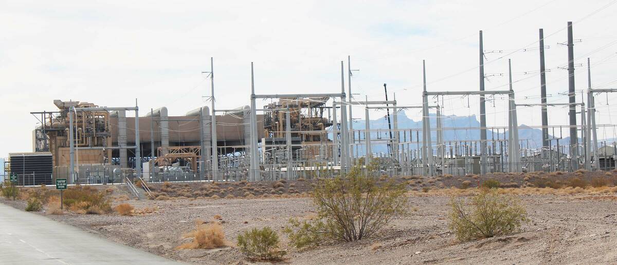 Ron Eland/Boulder City Review The Desert Star gas-fired electric generation plant has been leas ...