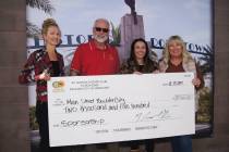 Photo courtesy Roger Hall The Boulder City Sunrise Rotary Club recently sponsored the new Main ...