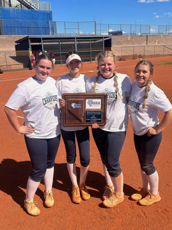 Photo courtesy Rebecca Mackey The Boulder City Girls softball team is looking to improve upon l ...