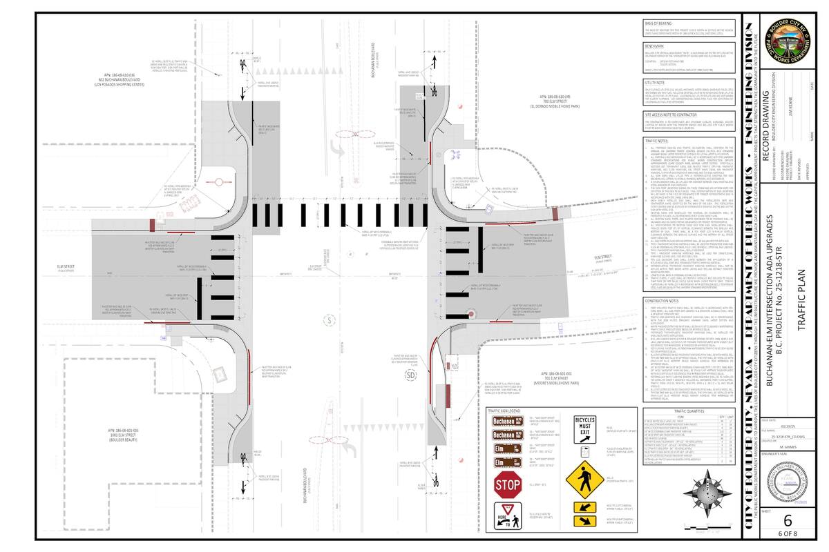 Courtesy image A rendering of the planned changes at Buchanan and Elm.
