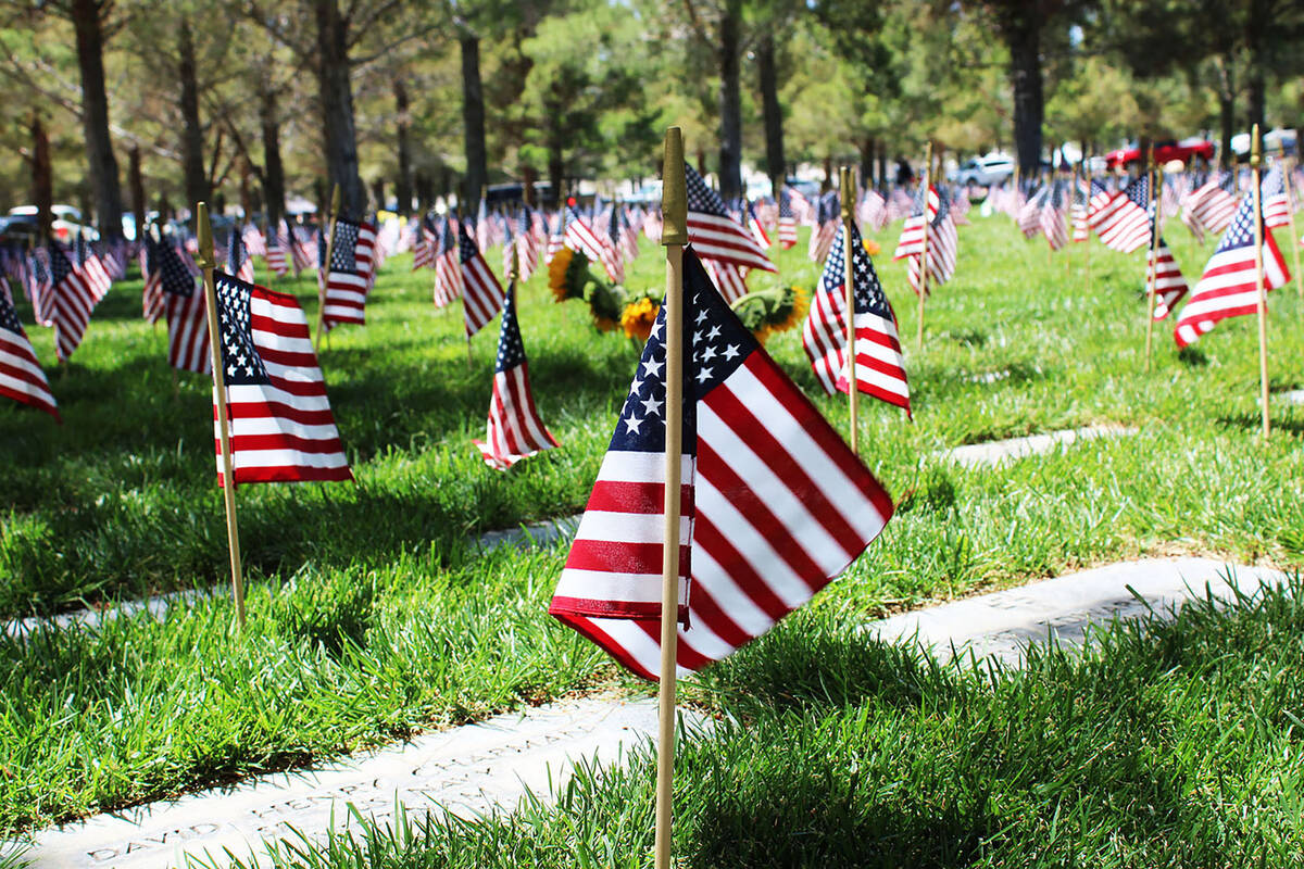File photo by Ron Eland/Boulder City Review The Southern Nevada Veterans Memorial Cemetery will ...