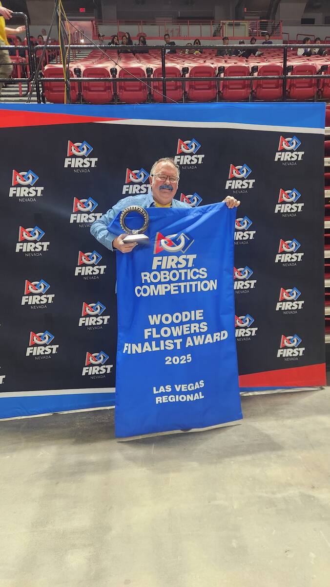 John Richner was a finalist in Las Vegas for the Waddle Flowers award, which recognizes top tea ...