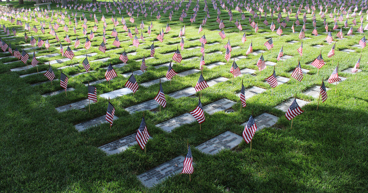 Ron Eland/Boulder City Review Saturday, as part of Memorial Day weekend, hundreds of volunteers ...