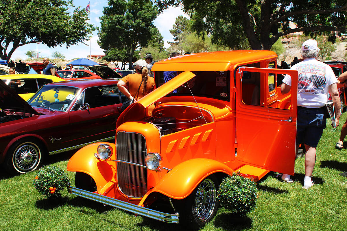Ron Eland/Boulder City Review In addition to ribs, vendors and music, the Boulder City Cruisin' ...