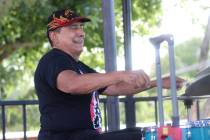 Norm Zelaya on drums.
