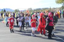 Ron Eland/Boulder City Review Martha P. King Elementary students during their costume parade on ...
