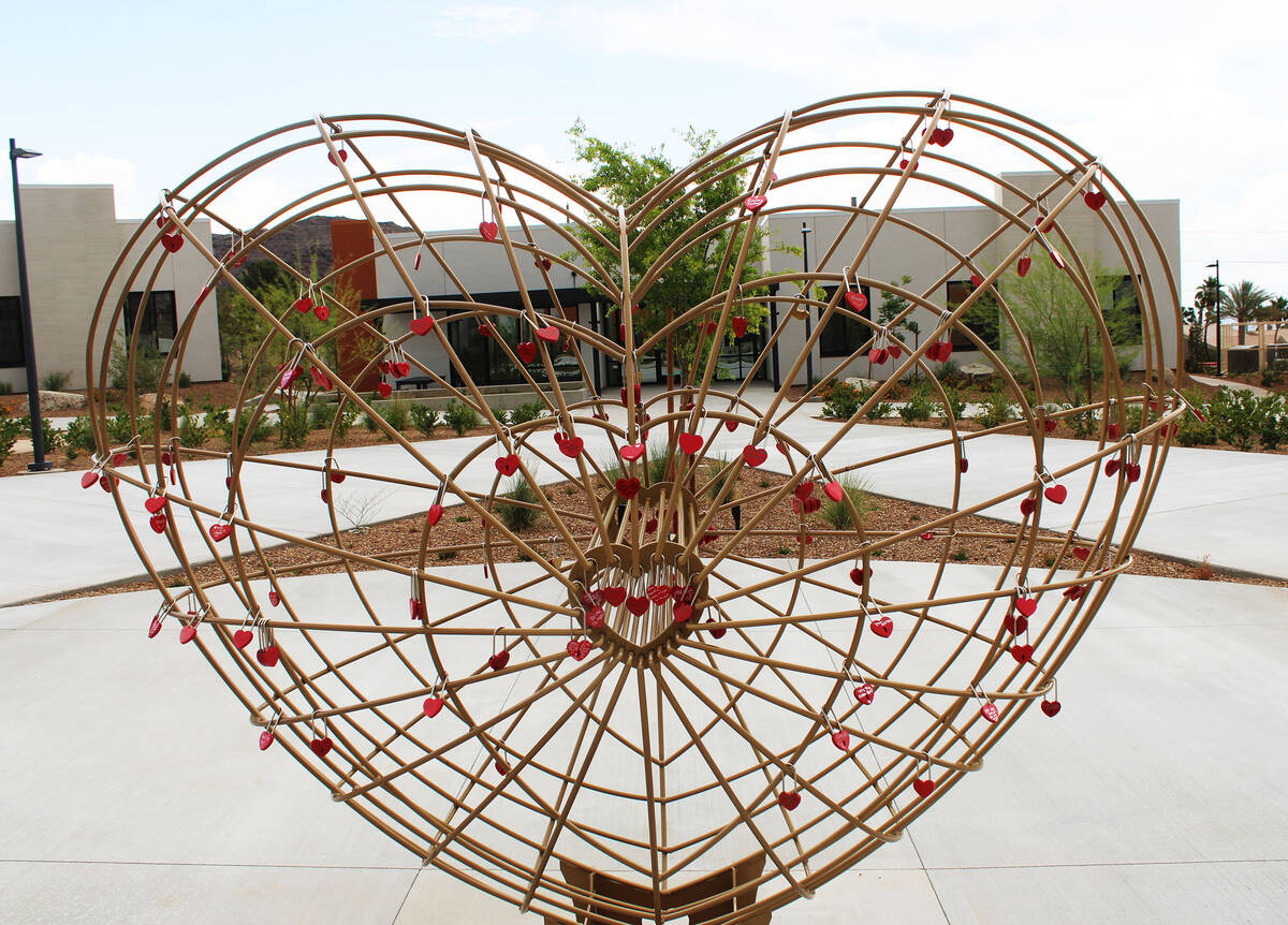 Ron Eland/Boulder City Review The Locks of Love is the centerpiece of the Healing Center campus ...