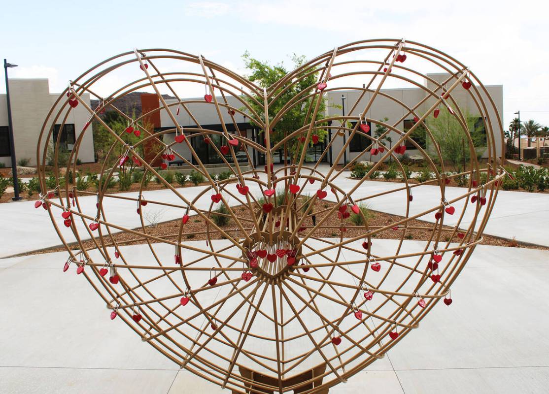 Ron Eland/Boulder City Review The Locks of Love is the centerpiece of the Healing Center campus ...