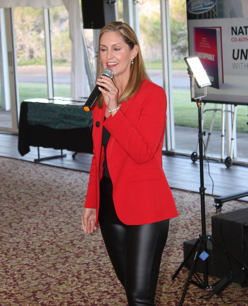 Ron Eland/Boulder City Review This year's guest speaker at the Chamber's dinner and awards nigh ...