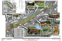 Courtesy photo Plans for Linear Park including the construction of an access road.