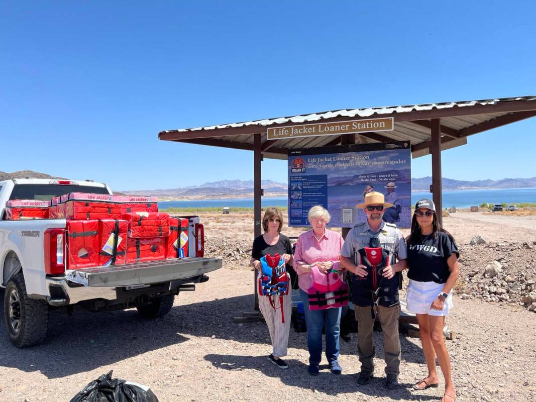 Photo courtesy LMNRA Recently, Assisting Lives in Las Vegas donated hundreds of lifejackets to ...