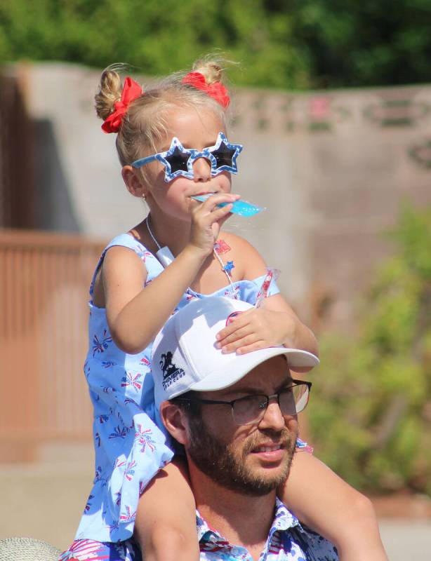 Parade fans come in all ages.