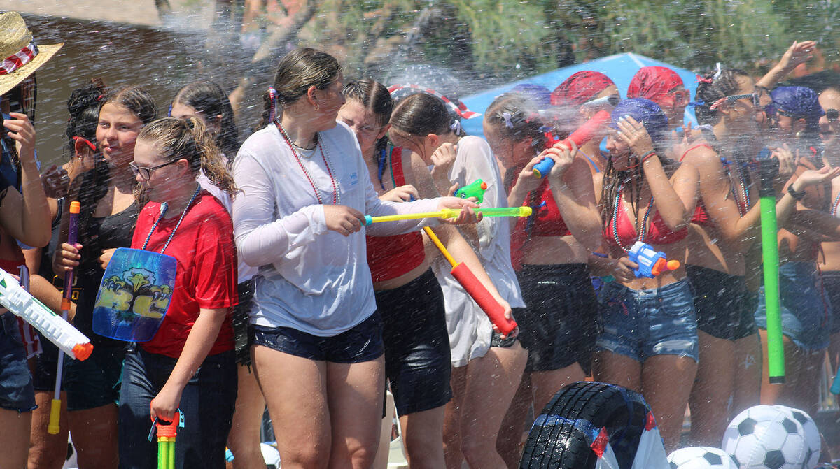 The always-popular wet zone did not disappoint.