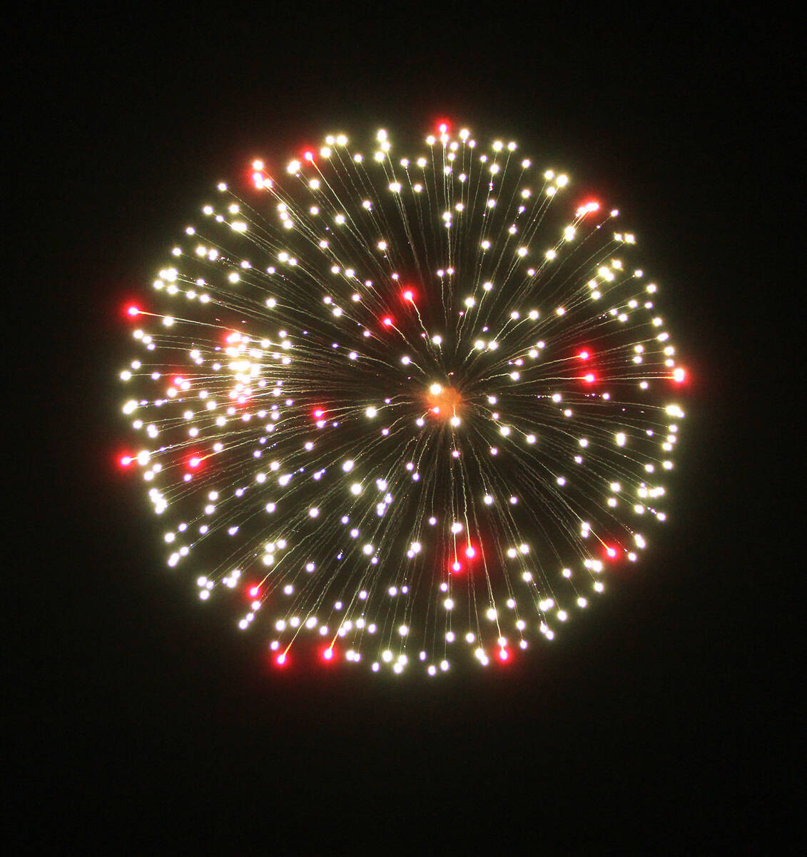 Despite the issues had with the delivery of fireworks from China, the show went on and lasted 3 ...