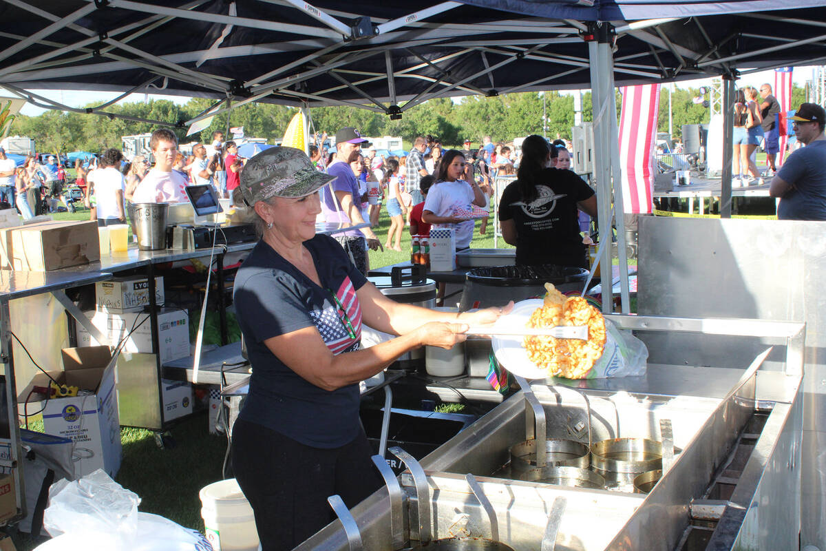 In addition to the music, several food vendors were on hand Friday evening, including the alway ...