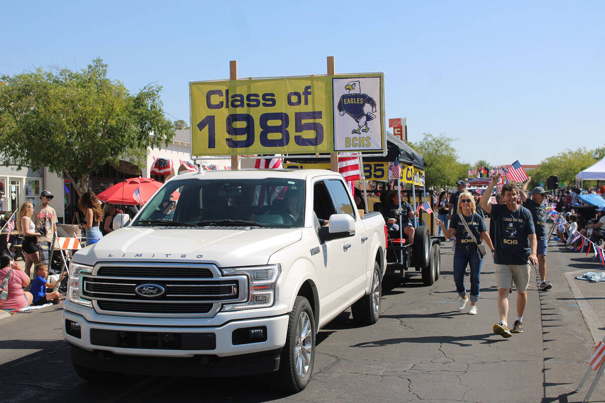 Led by former Boulder City mayor Rod Woodbury, Tracy (Kiselus) Ruccia and Bret Runion, the BCHS ...