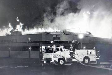 Photo courtesy Boulder City/Hoover Dam Museum Central Market suffered major damage following a ...